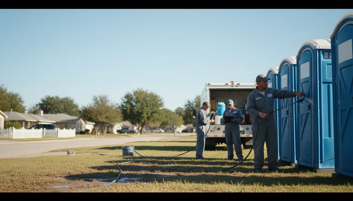 Long-Term Portable Toilet Rental in Byron, IL near me